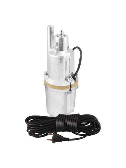 Насос вибрационный, Jemix, верхний забор, 10 м, 250 Вт, глубина погружения 3 м, максимальный напор 60 м, 1.2 м³/ч, ВБН-60В-10