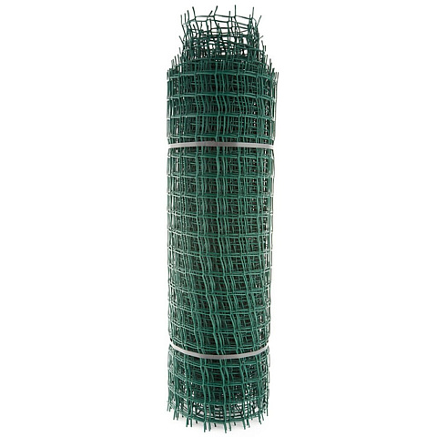 Сетка садовая пластмасса, 50х50 мм, квадрат, 100х2000 см, зеленая, Профи, 0Р-00019465