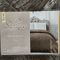 Покрывало евро, 240х260 см, 100% полиэстер, Silvano, Sophie, шоколадное - фото 17