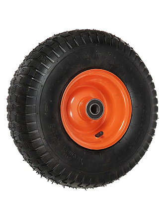 Колесо для тачки резина PR, 6.00-6, втулка D20 мм