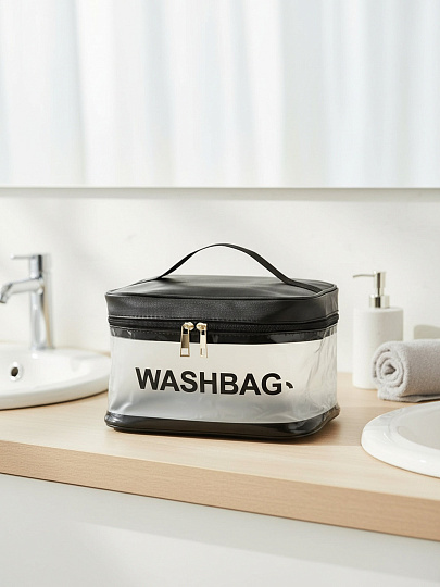 Косметичка 16х22х14 см, A080080, прямоугольная, застежка молния, в ассортименте