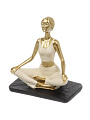 Фигурка декоративная полистоун, Йога, 9.8х5.8х10.5 см, A020259 - фото 2