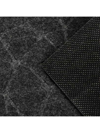 Коврик грязезащитный влаговпитывающий, 40х60 см, серый, Natverk, 93687