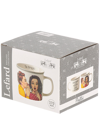 Кружка фарфор, 370 мл, Women's Secrets, Lefard, 260-1039