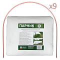 Парник 1х8х0.7 м, спанбонд, 42 г/м2, дуга 2.5 м, пластик, с клипсами, Эконом - фото 4