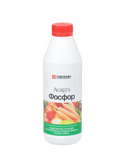 Удобрение Фосфорное, органоминеральное, жидкость, 500 мл, Agree's