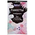Пакеты-слайдеры для заморозки и хранения, 7 шт, 1 л, Homex, Очень практичные, 6216 - фото 3