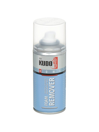 Очиститель от монтажной пены, Foam Remover, 0.21 л, KUDO