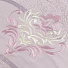 Набор полотенец, 50х90 см, 70х140 см, Karteks Цветы пыльно-фиолетовый 248/01 - фото 2