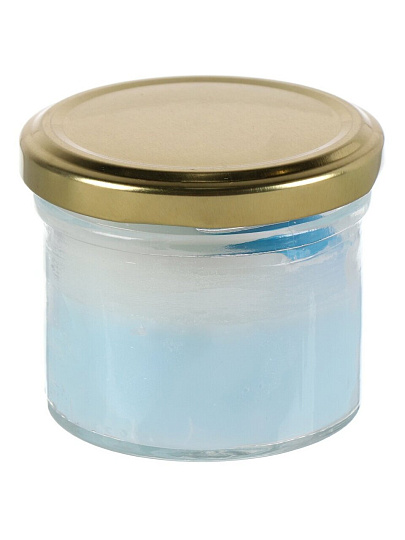 Свеча декоративная ароматическая, 6.4х5.9 см, в баночке, Kukina Raffinata, Морская фантазия, с крышкой, 125 мл, 501644