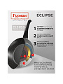 Блинница алюминий, 24 см, антипригарное покрытие, Гурман, Eclipse, ГМб241ЭКИ, пластиковая ручка, индукция - фото 2