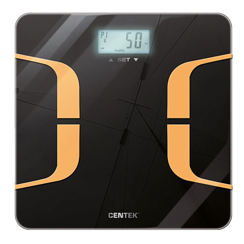 Весы напольные электронные, Centek, PWS CT-2431, стекло, до 180 кг, смарт фитнес