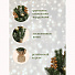 Елка новогодняя настольная, 35 см, ель, зеленая, хвоя литая, SYWB-032135 - фото 3