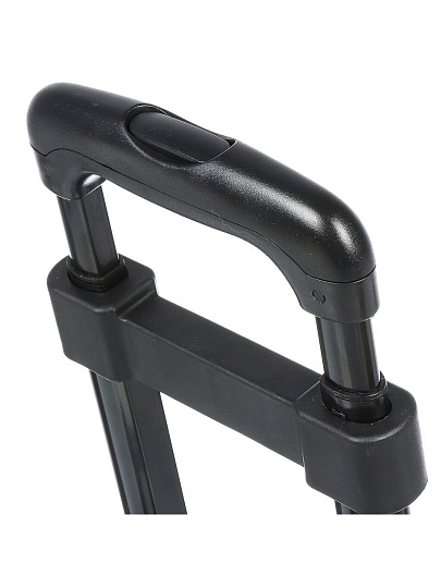 Тележка хозяйственная 24х45х96 см, металл, 80 кг, вездеходная, выдвижная ручка, складная, T001