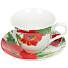 Сервиз чайный из керамики, 13 предметов, Цветочный 2 0030444 - фото 2