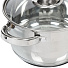 Набор посуды из нержавеющей стали Bohmann BH-06-175 (кастрюля 2.6+3.6 л, ковшик 1.9 л) 3 предмета - фото 3