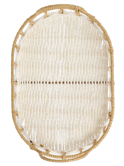 Корзина 31х21х10 см, овальная, плетеная, Y4-9662