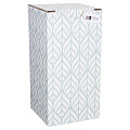 Ваза стекло, настольная, 26 см, Franco, Hypnotic, 316-1481, white - фото 2