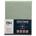 Простыня-плед 1.5-спальная, 150х200 см, вафельная ткань, 100% хлопок, Волшебная ночь, Полынь, однотонная