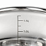 Кастрюля нержавеющая сталь, 1.9 л, с крышкой, крышка стекло, Daniks, Орлея, GS-01159P-16CA, индукция - фото 8