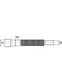 Гофра для сифона 250 мм, 40х40/50, Wirquin, 70984994 - фото 2
