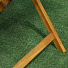 Мебель садовая Green Days, Дуэт Wood, дерево, стол, 60х60х74 см, 2 стула, 120 кг, BS-DT01.2 - фото 9