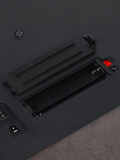 Фонарь декоративный 35х10.5х33 см, USB шнур, АА 3шт, пластик, стекло, Камин, M120014