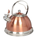 Чайник из нержавеющей стали Bergner 3745BG медный со свистком, 3 л