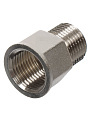 Переходник 1/2''х1/2'', ш-г, никель, удлиненный, RTP - фото 3