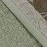 Набор полотенец 2 шт, 50х90 см, 100% хлопок, 420 г/м2, Silvano, Новое Сияние, белый, зеленый, Турция - фото 3