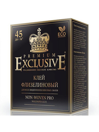 Клей для флизелиновых обоев, Exclusive, Proffesional, 250 г, 00010