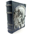 Копилка Символ Года Книга Конь, 21 см, гипс, G040-21-108K, серебряная - фото 2