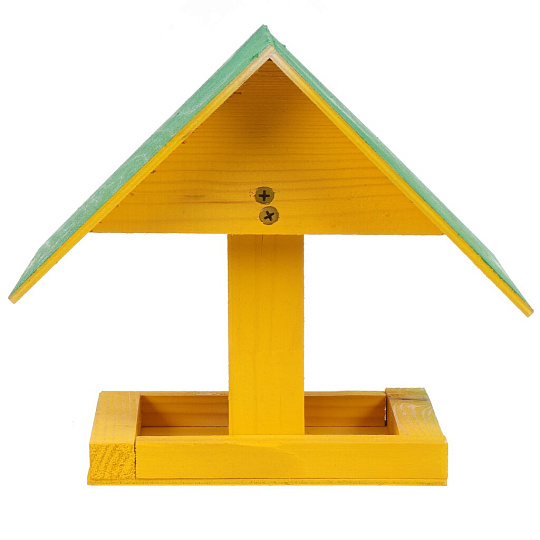 Кормушка для птиц Комплект-Агро, Избушка, цветная