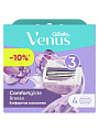 Сменные кассеты для бритв Venus, ComfortGlide Breeze, для женщин, 4 шт, 0050001369