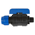 ПНД кран d25х3/4&amp;quot;, наружная резьба, шаровой, цанга, Valfex - фото 2