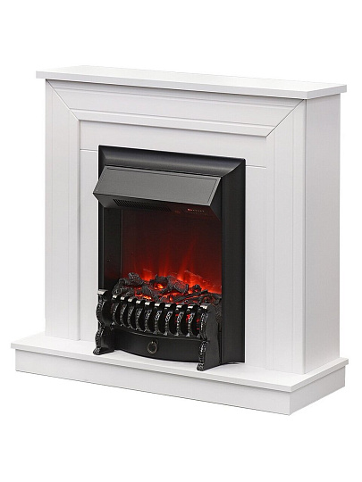 Электрокамин RealFlame, Naomi R STD WTM-F511, белый, Fobos-S LUX BL