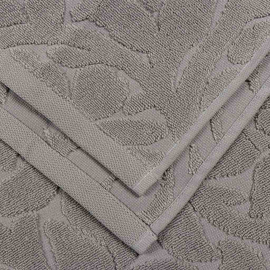 Полотенце банное 50х90 см, 100% хлопок, 420 г/м2, Frida Gri, TAC, серое, 1819, Турция