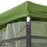 Шатер с москитной сеткой, зеленый, 3х3х2.65 м, четырехугольный, с двойной крышей, Green Days - фото 6