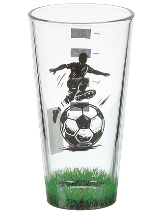Бокал для пива, 630 мл, стекло, Декостек, На мяче, 2012-Д