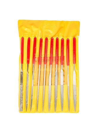 Набор надфилей 10 шт, 3х140 мм