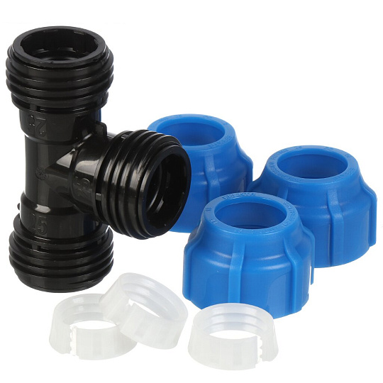 ПНД тройник d25 мм, Spektr