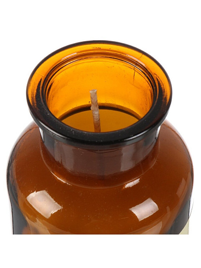 Свеча ароматизированная, 12.5х6.5 см, в бутылке, Фрезия, воск, А030166