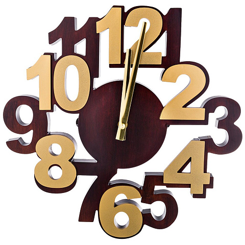 Часы настенные кварцевые цифры диаметр: 34 см, 220-327