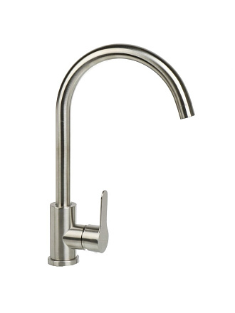 Смеситель для кухни, Aqwin, с картриджем, сатин, A40303S