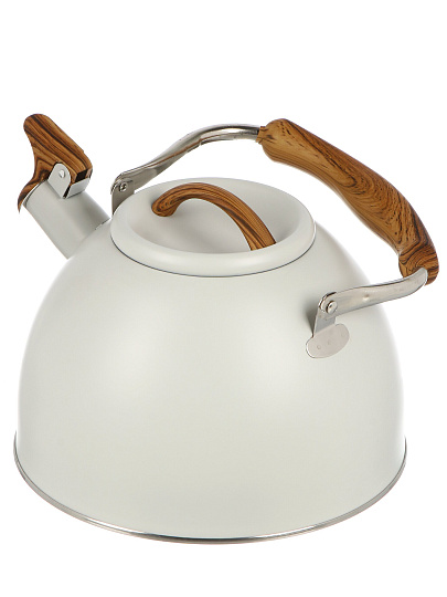 Чайник нерж, 2,5 л, со свист, нержавеющая сталь, Daniks, GS-04415B