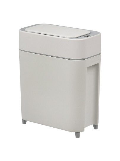 Контейнер для мусора пластик, 9 л, прямоугольный, сенсорный, без батареи, универсальное крепление, Y4-9343