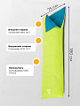 Спальный мешок одеяло, 180х75 см, 7 °C, 11 °C, 2 слоя, полиэстер, синтетика, в ассортименте, Bestway, 68099 - фото 3