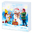 Салфетки бумажные New Line, Fresco Снеговик и дети, 20 шт, 2 слоя, 33х33 см - фото 3