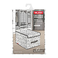 Кофр для хранения, с крышкой, 30х40х25 см, серый, большой, Valiant, CG-BOX-LM - фото 3