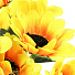 Цветок искусственный декоративный пасхальный, Подсолнух, 30 см, в ассортименте, FP212 - фото 2